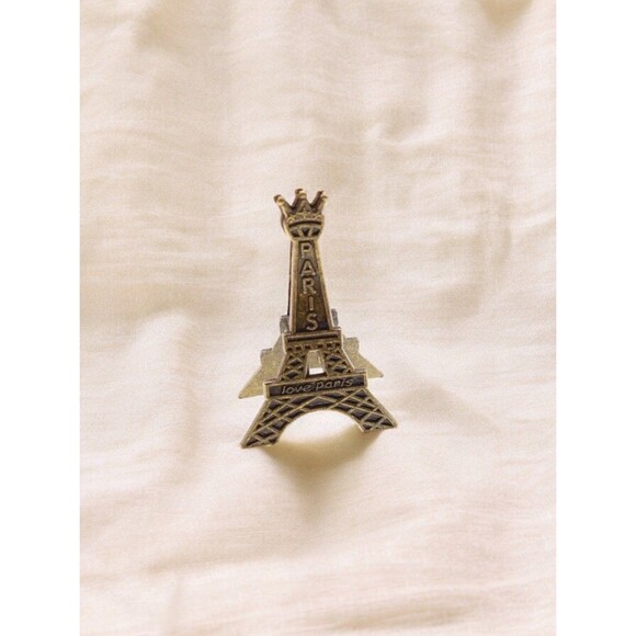 Eiffel Tower Memo Clip Set of 2 - Paris Chic School Office Decor, Photo Holder - Picture 2 of 5